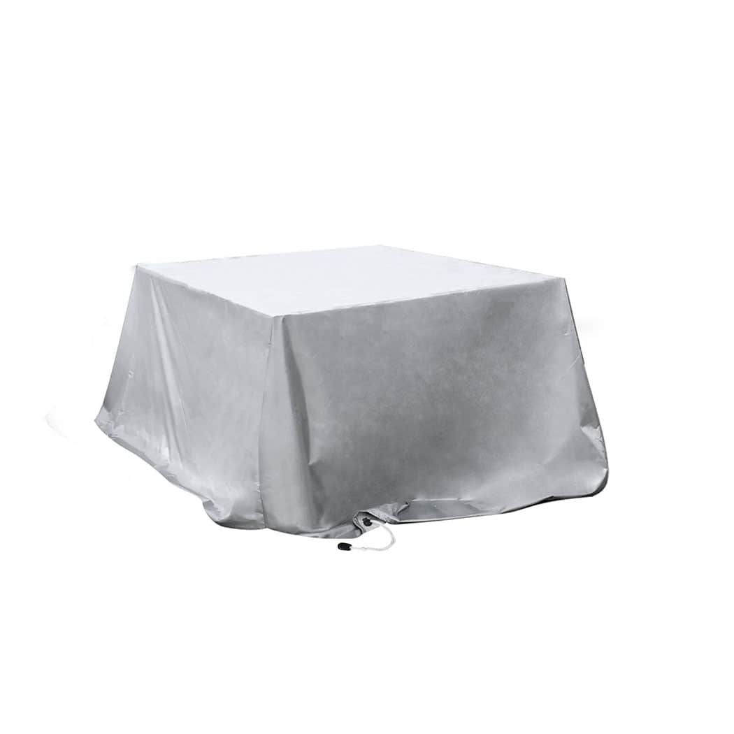 Stylish Outdoor Furniture Cover Waterproof Silver Barrier  Sleek