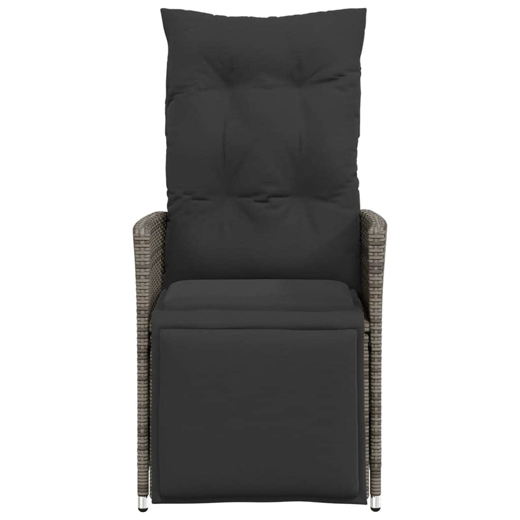 Stylish Reclining Garden Chairs 2 pcs Indoor Outdoor Use Essentials