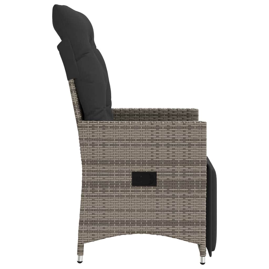Stylish Reclining Garden Chairs 2 pcs Indoor Outdoor Use Essentials