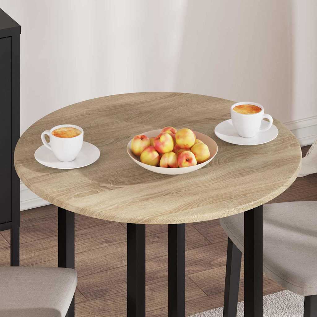 Stylish Table Top Sonoma oak 1 Engineered wood - Sturdy Frame
