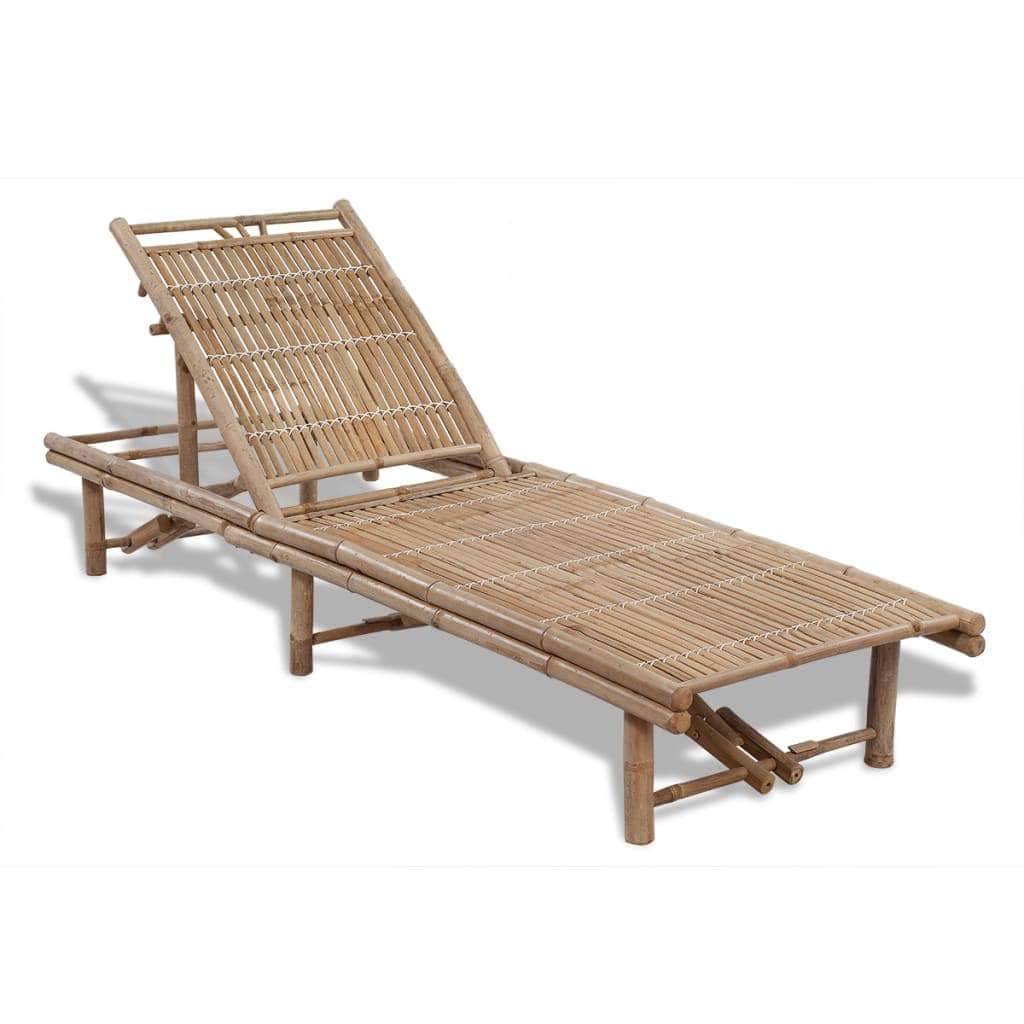 Sun Lounger Bamboo - Simple deals