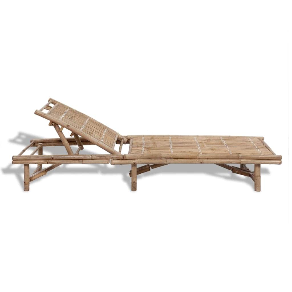 Sun Lounger Bamboo - Simple deals