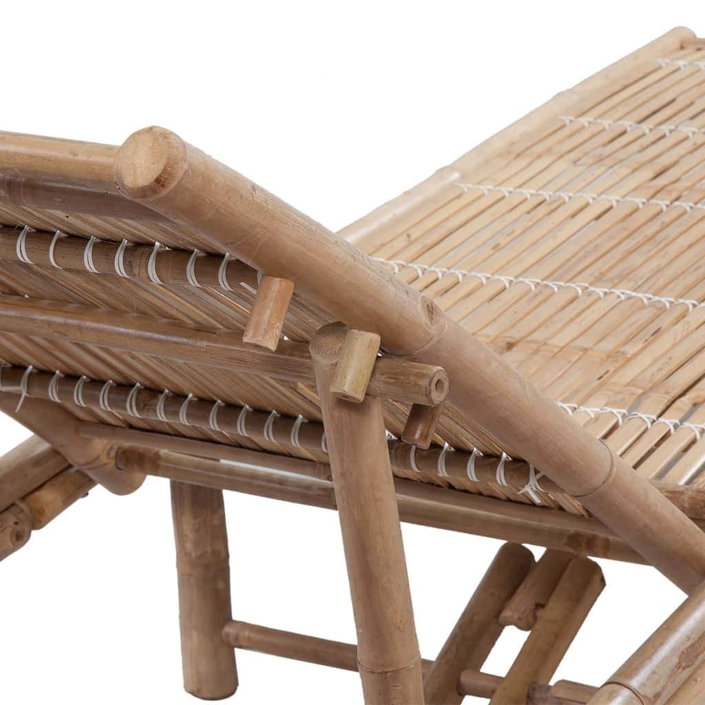 Sun Lounger Bamboo - Simple deals