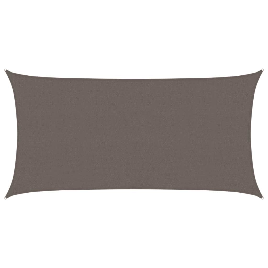 Sunshade Sail HDPE Rectangular  Anthracite