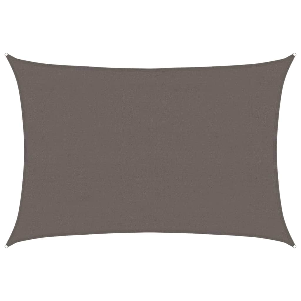 Sunshade Sail HDPE Rectangular Anthracite - Simple deals