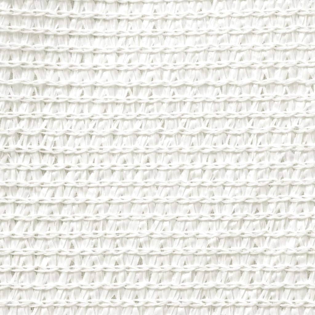 Sunshade Sail HDPE Rectangular White