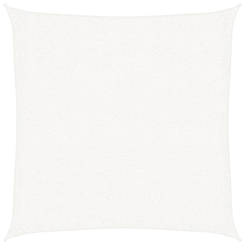 Sunshade Sail HDPE Square  White