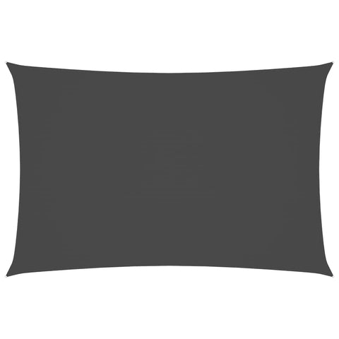 Sunshade Sail Oxford Fabric Rectangular  Anthracite