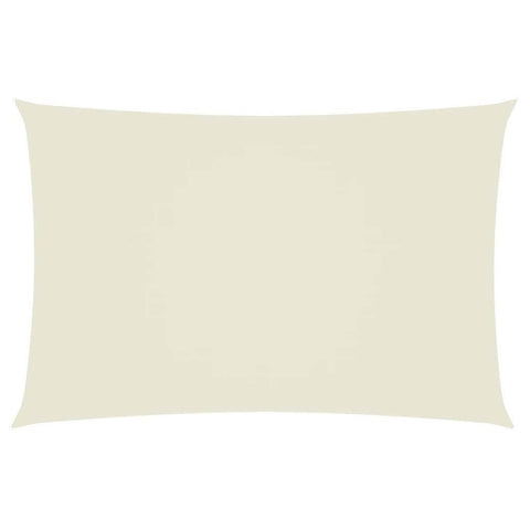 Sunshade Sail Oxford Fabric Rectangular Cream