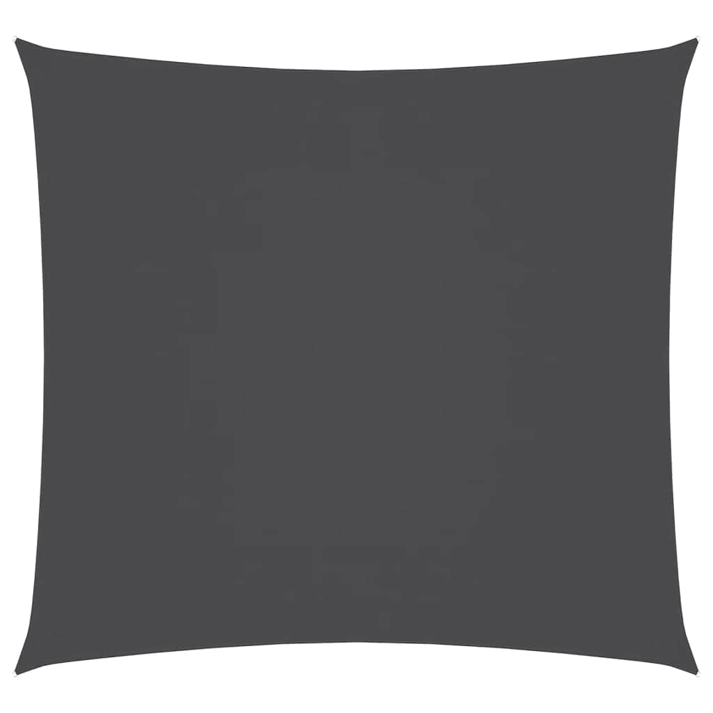 Sunshade Sail Oxford Fabric Square Anthracite - Simple deals