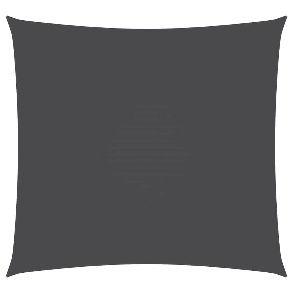 Sunshade Sail Oxford Fabric Square Anthracite - Simple deals