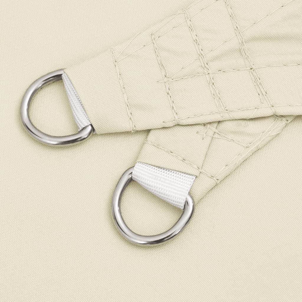 Sunshade Sail Oxford Fabric Square Cream - Simple deals