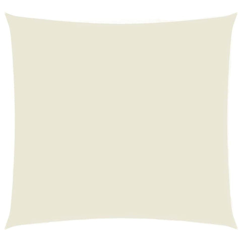 Sunshade Sail Oxford Fabric Square  Cream