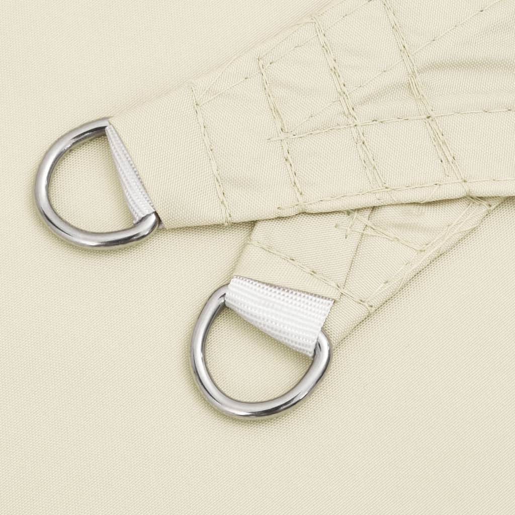 Sunshade Sail Oxford Fabric Square  Cream