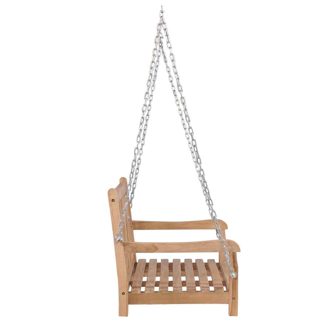 Swing Bench Solid Teak  Brown