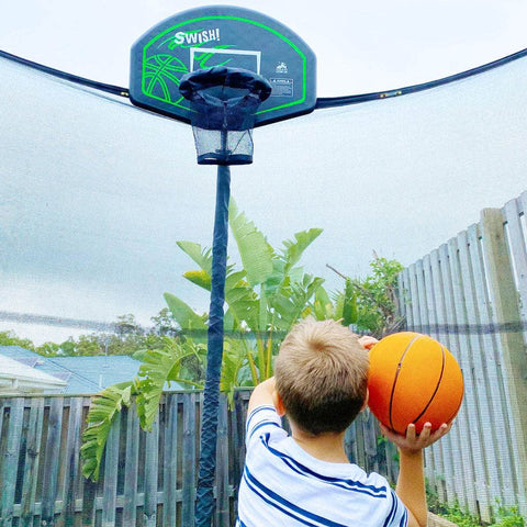 Swish Slam Dunk: HyperJump-Compatible Trampoline Basketball Ring