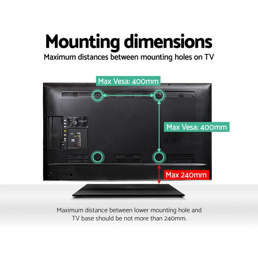 Swivel Tv Stand Mount Bracket (32"-55") Tabletop/Desktop