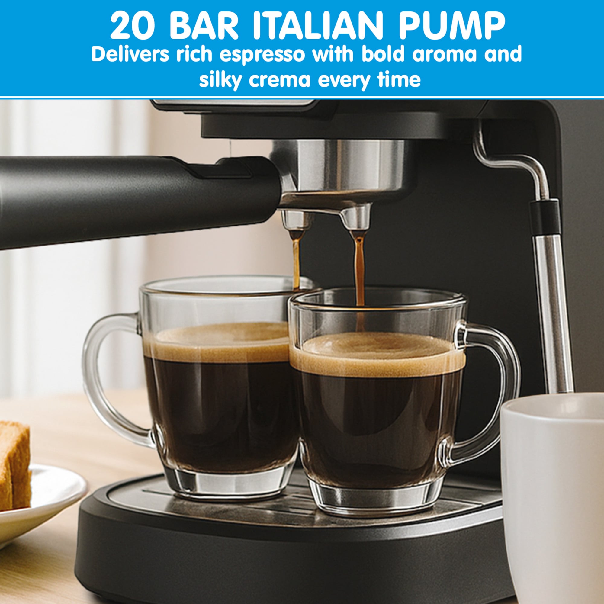 Breakfast Set Silver Coffee Machine 1x2cm