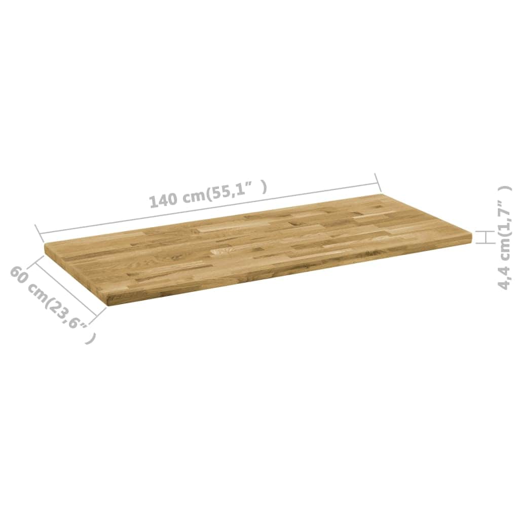 Table Top Durable Rectangular 44 mm