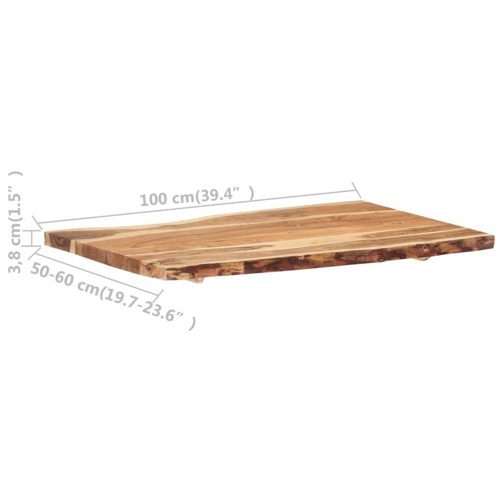 Table Top Solid Acacia Wood