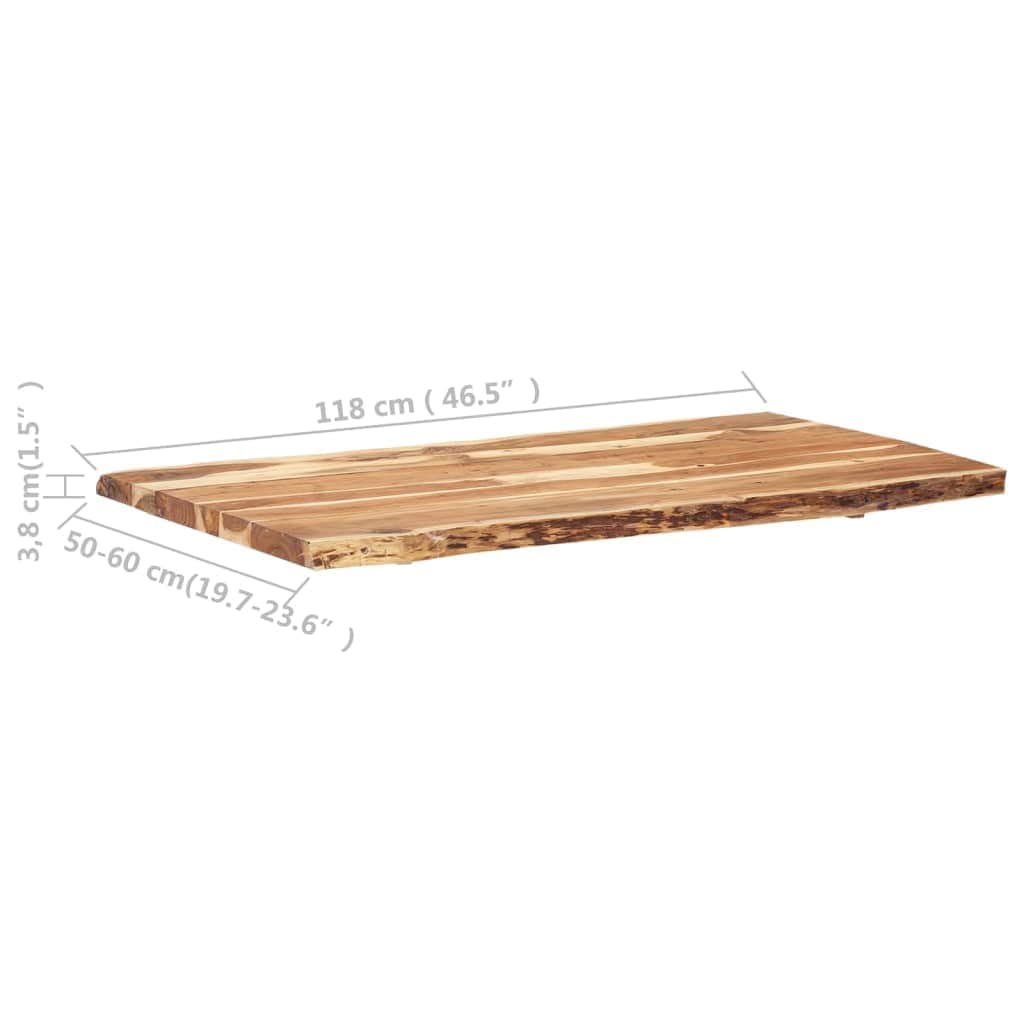 Table Top Solid Acacia Wood | Table Tops