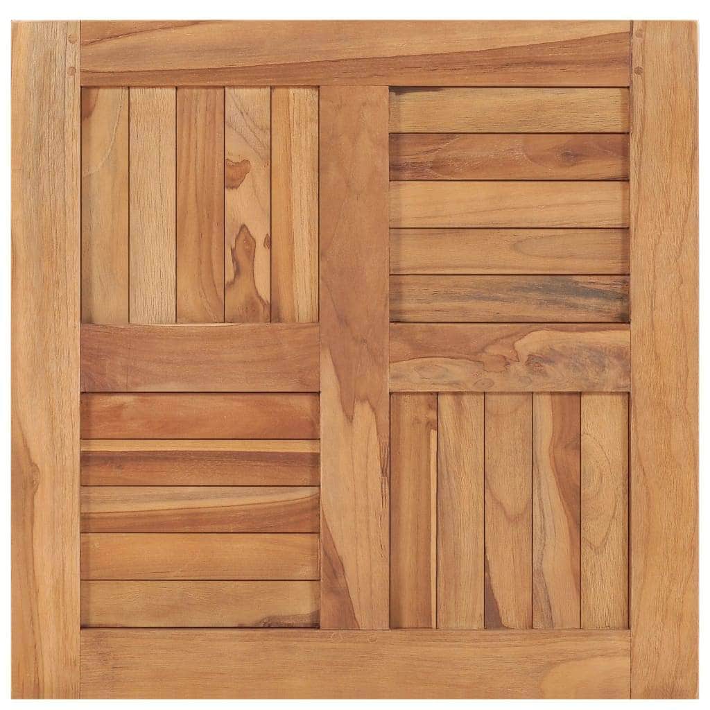 Wood finish - Table Top Solid Teak Wood