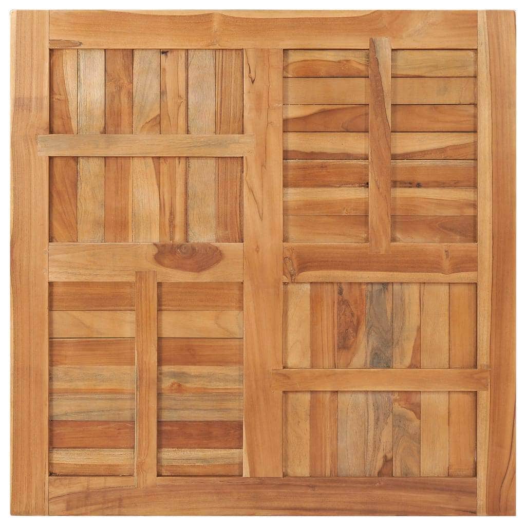 Table Top Solid Teak Wood Square
