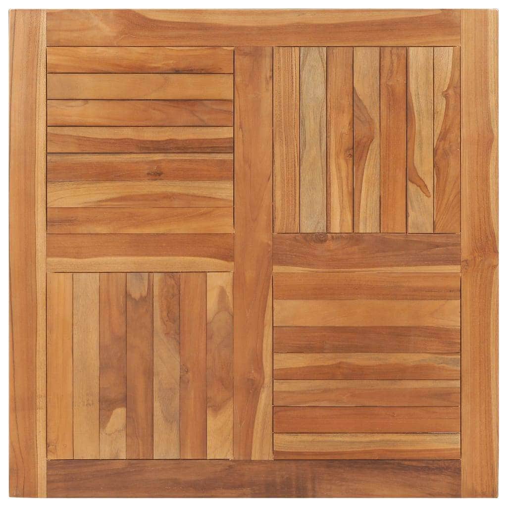 Table Top Solid Teak Wood Square