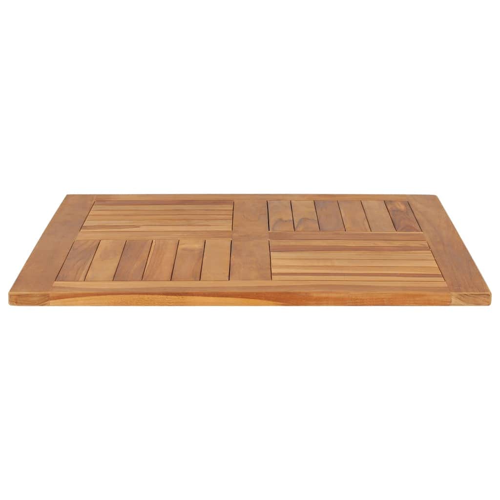 Table Top Solid Teak Wood Square