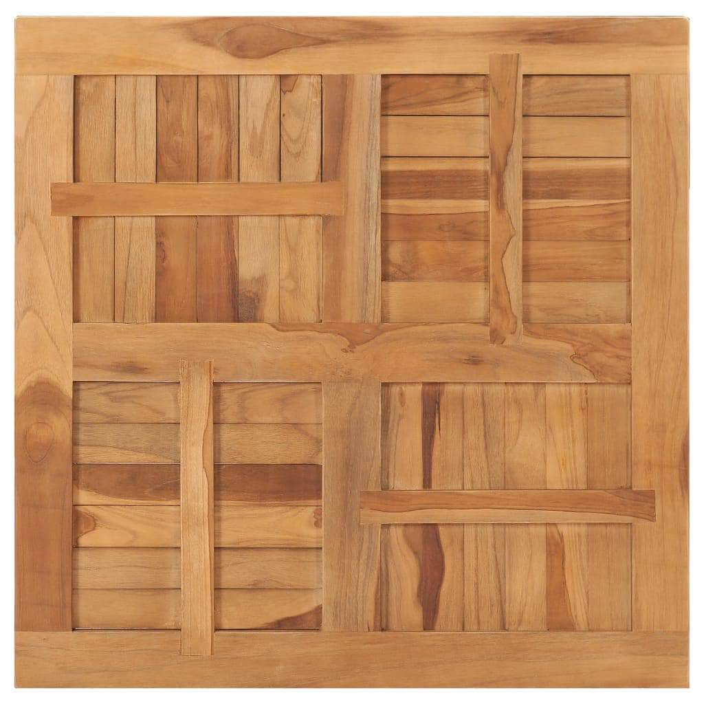Table Top Solid Teak Wood Square