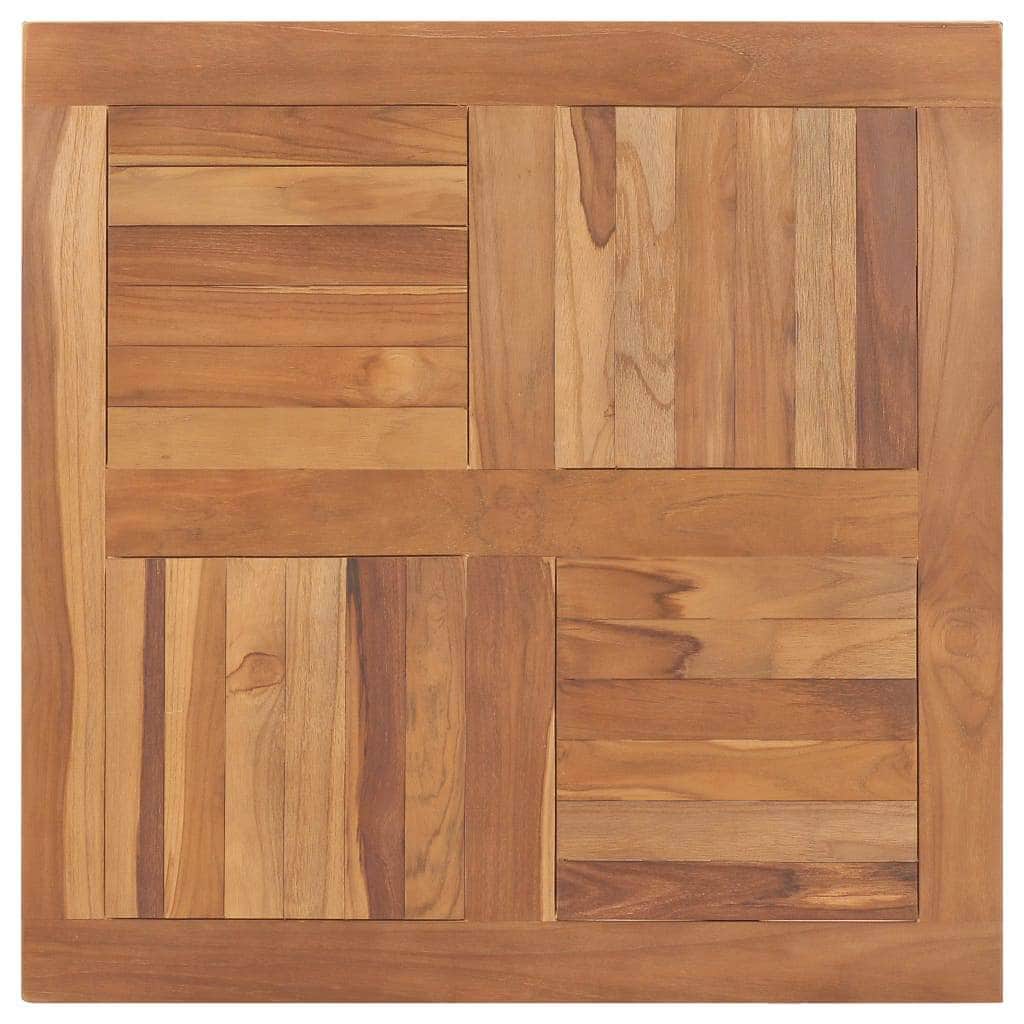 Table Top Solid Teak Wood Square