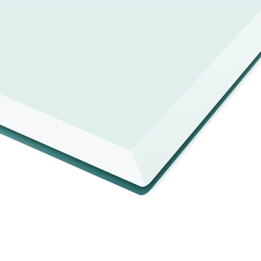 Table Top Tempered  Glass Rectangular