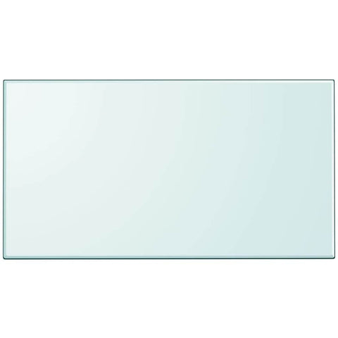 Table Top Tempered Glass Rectangular