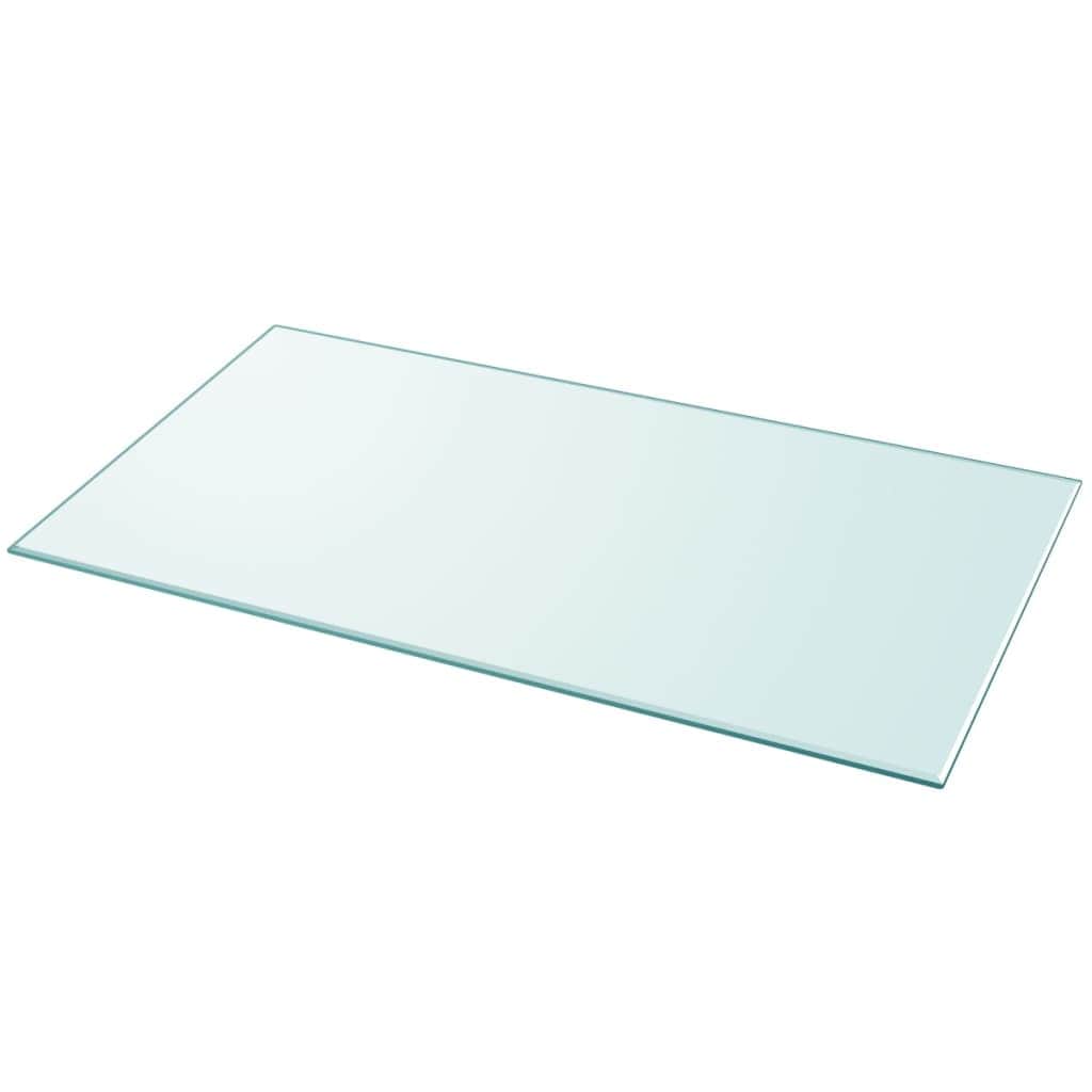 Table Top Tempered Glass Rectangular