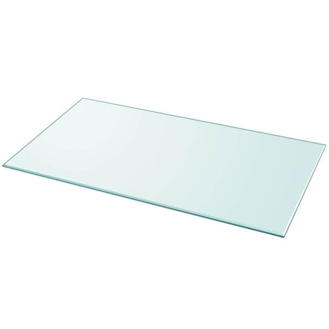 Table Top Tempered Glass Rectangular