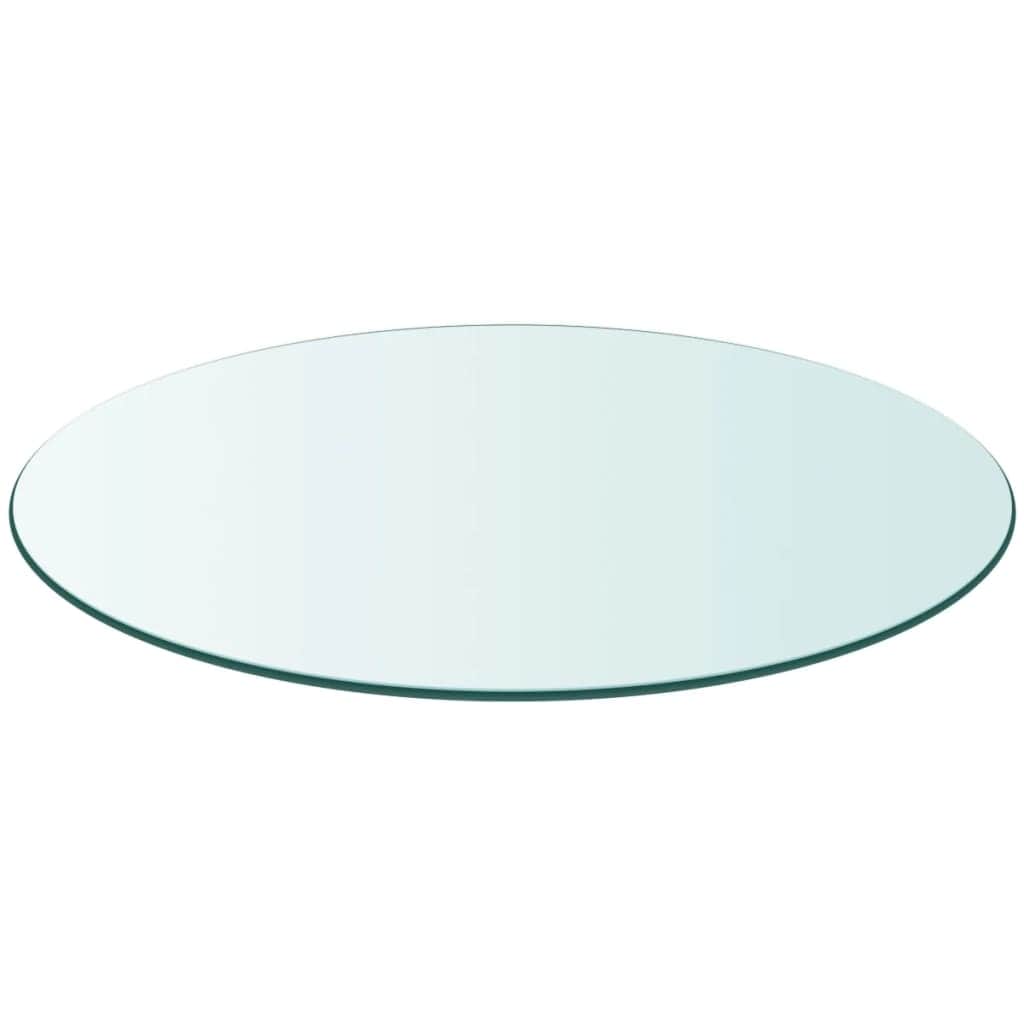 Table Top Tempered Glass Round 500 mm