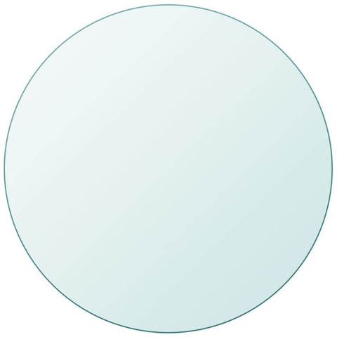 Table Top Tempered Glass Round 700 mm