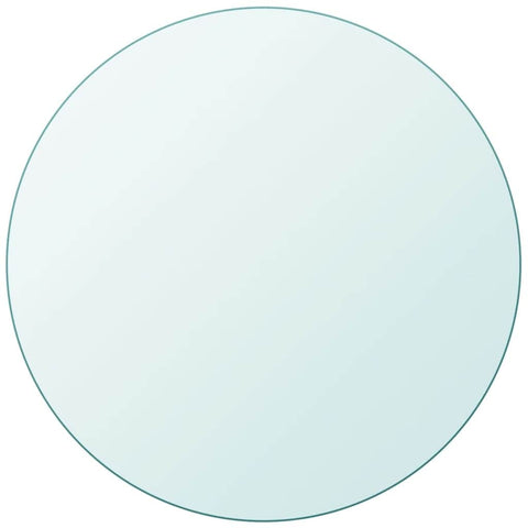 Table Top Tempered Glass Round 800 mm