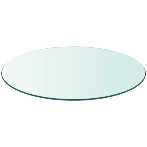 Table Top Tempered Glass Round 800 mm