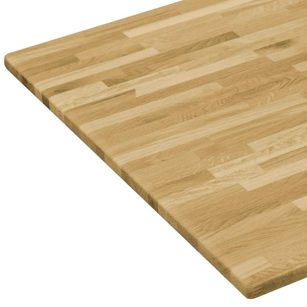 Table Top Wood Rectangular -oak