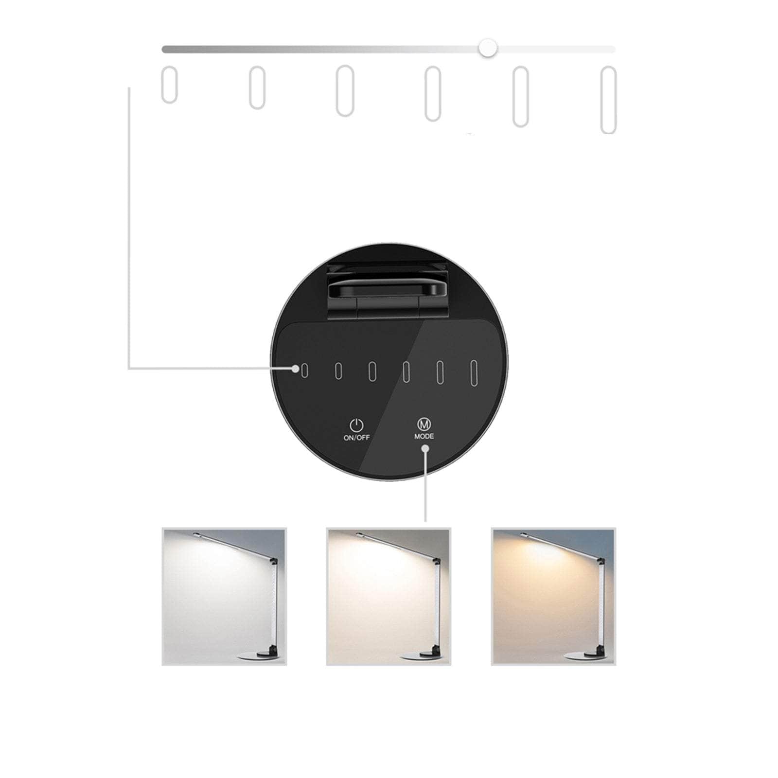 Taotronics Dl22 Aluminium Alloy Dimmable Led Desk Lamp (Tt-Dl22)