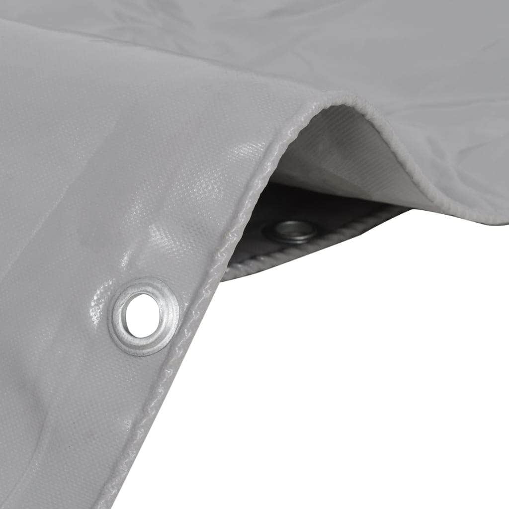 Tarpaulin 650 g/m² Grey - Simple deals