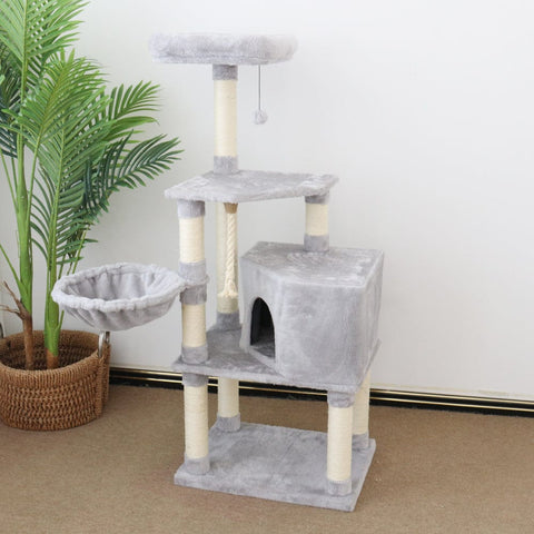 The Ultimate Cat Scratching Tree: Supreme Condo 136cm