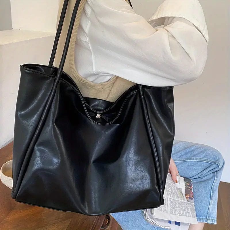 The Versatile Work Companion - Women's Minimalist Tote Bag