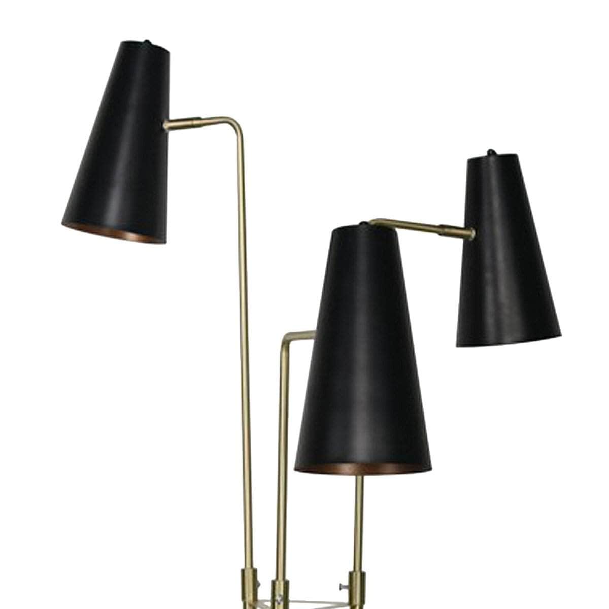 lamps - Three Metal Shade Floor Lamp