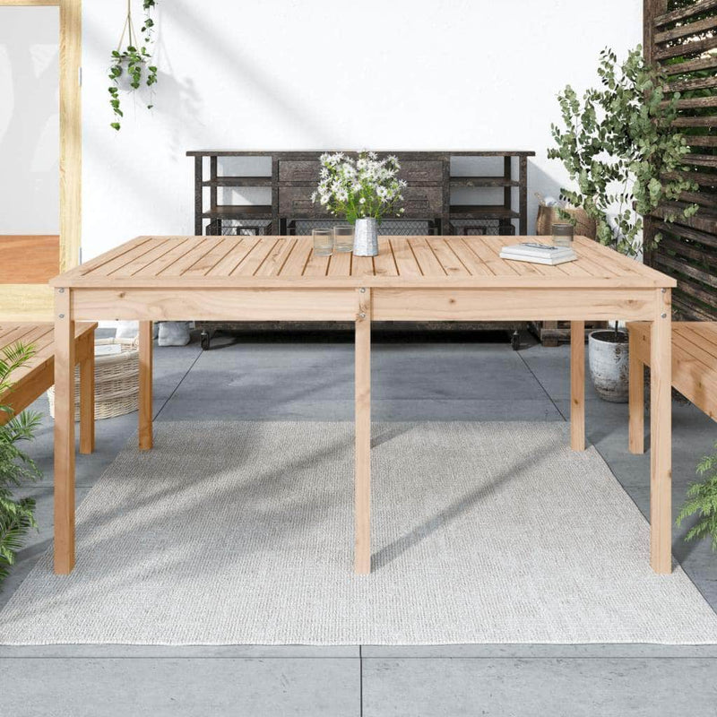 Timber Haven: Solid Pine Wood Garden Table for Natural Outdoor Charm | Outdoor Tables - photo 25