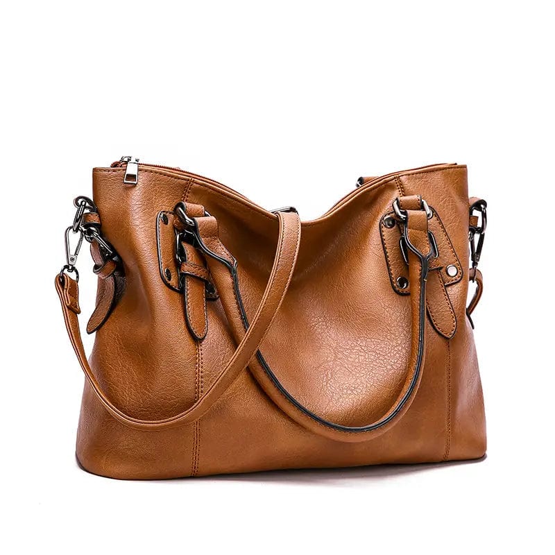 Timeless Charm: Women's Vintage Tote Bag with Ample Capacity
