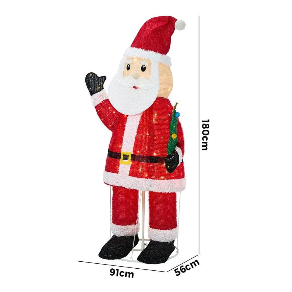 Tinseltown 3D Christmas Snowman Light LED 127cm Xmas Festive Display