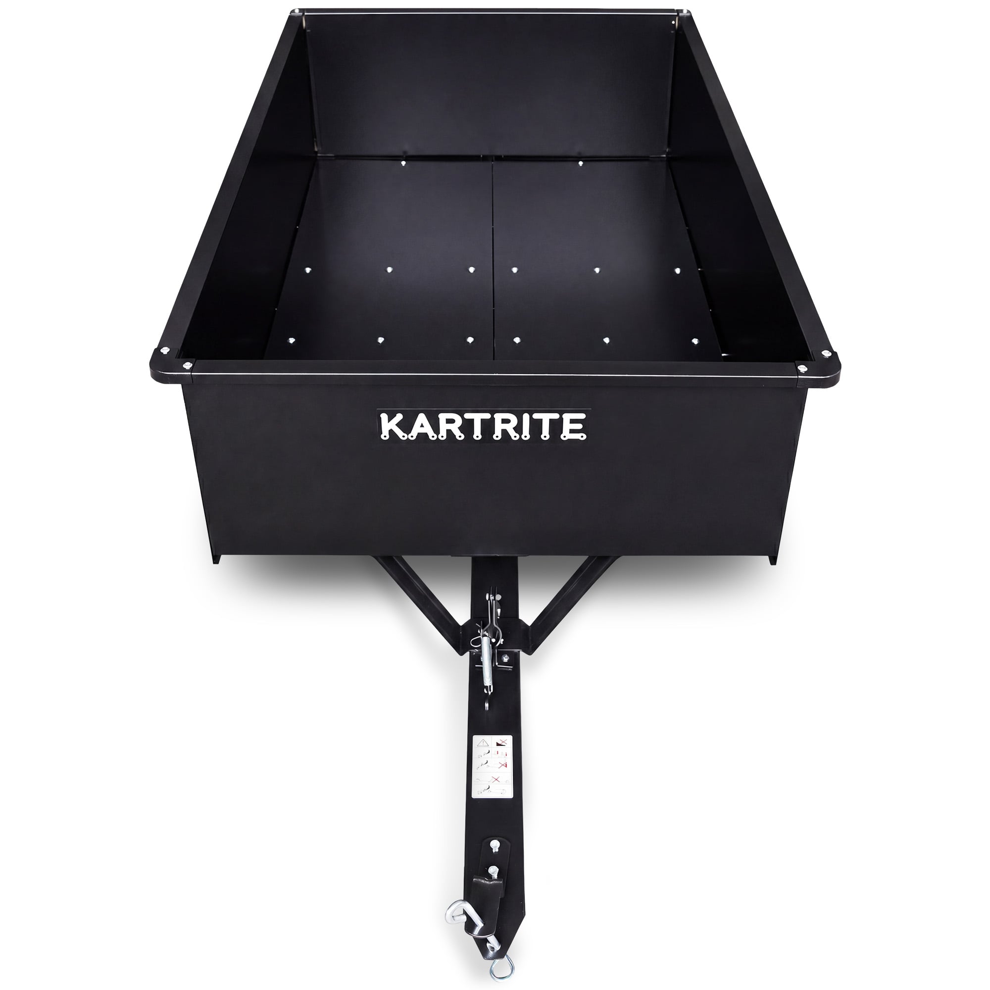Heavy Duty Steel Dump Cart 207.5x103.5x81.5cm