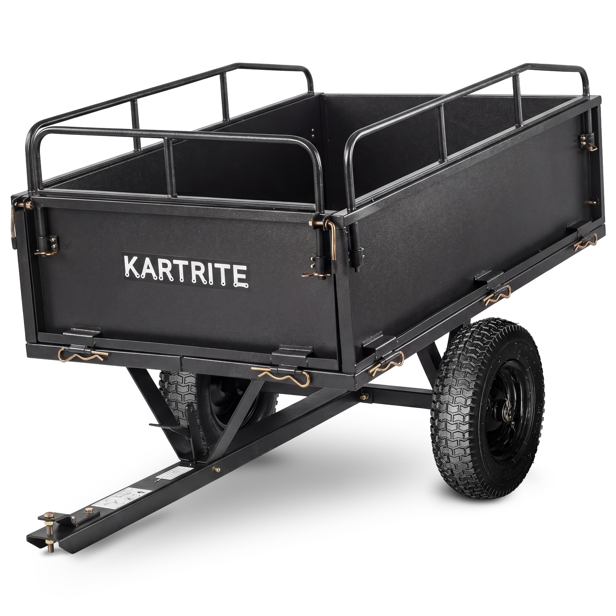 Heavy Duty Steel Dump Cart 168x83x92cm